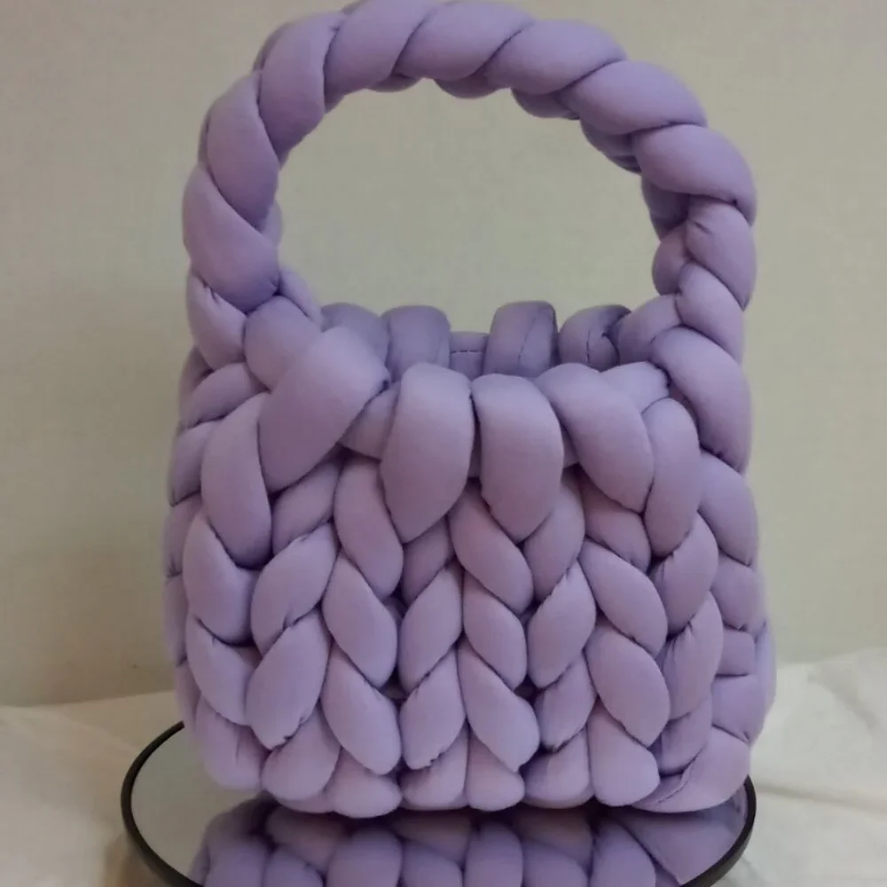 Cotton Candy Handbag - Purple - Picture 1 of 7